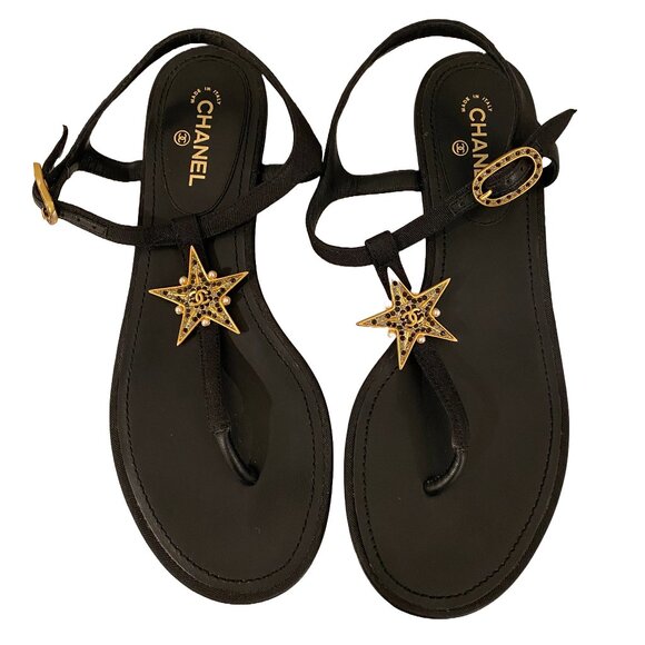 Chanel Star Sandals - Picture 1 of 9